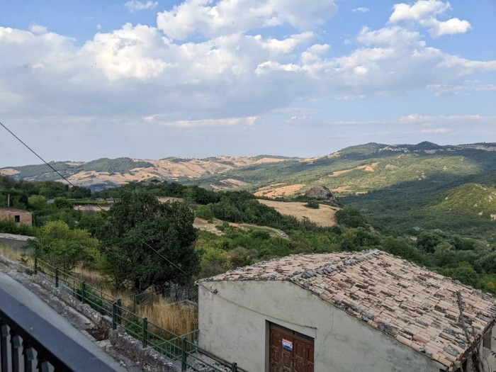 Hills around Colledimacine, Abruzzo — Nonno’s hometown